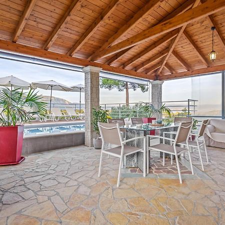 Villa Olivia Corfu - Amazing Sea-View 3 Bedroom Villa With A Pool Gazatika Luaran gambar