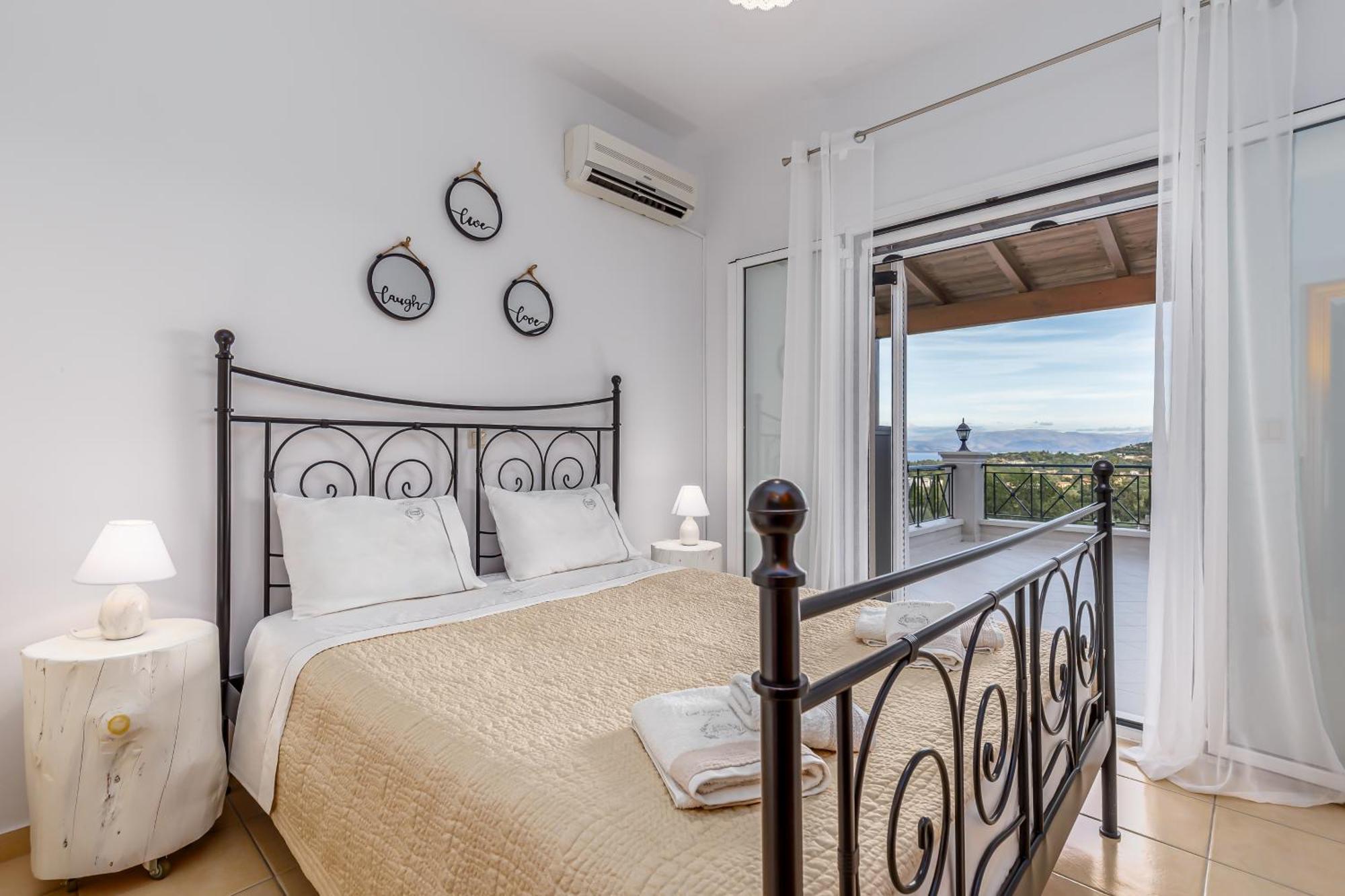 Villa Olivia Corfu - Amazing Sea-View 3 Bedroom Villa With A Pool Gazatika Luaran gambar